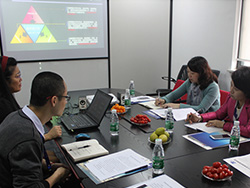 長沙市教育局李局長等領導來司調研指導