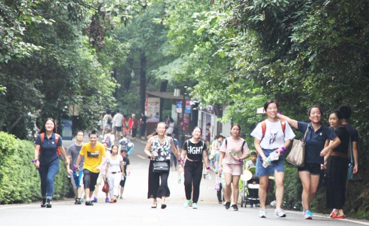 奔跑吧，wuli平臺 ——看104名好漢花式登爬岳麓山